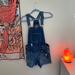 Denim Overalls